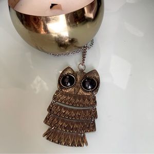 Statement Owl Necklace 🦉